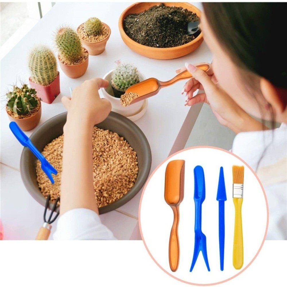 Spade Digging Fork - Multifunctionele mini-tuinplantset met houten handvat, stevige