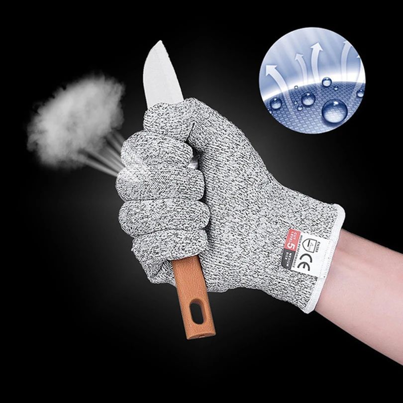 Gardening Tools Gloves - HPPE Anti-snijhandschoenen niveau 5 Keuken Tuinieren