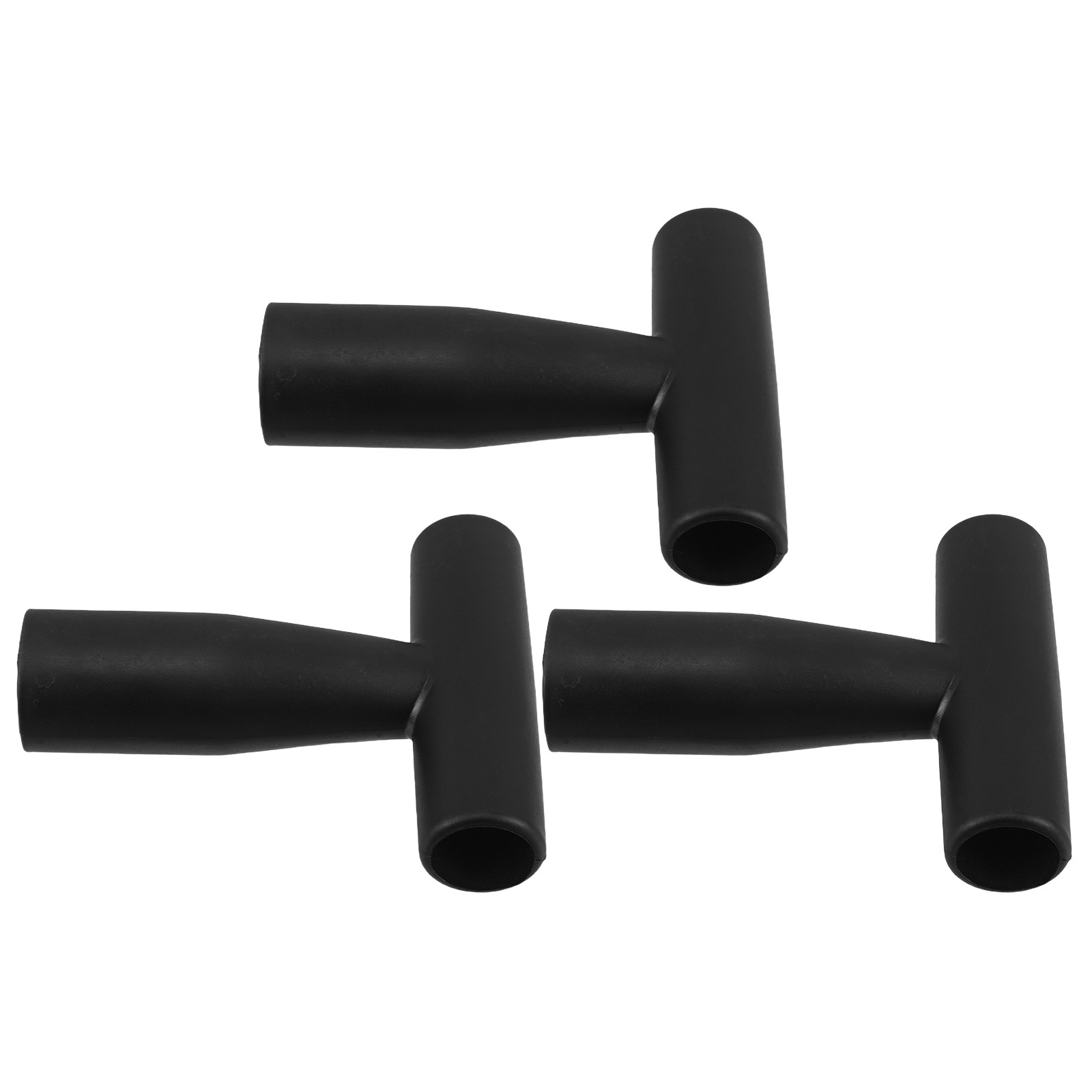 Spade Digging Fork - 3-delige T-vormige tuinwerktuighandgreep vervanging, heavy-duty ergonomische