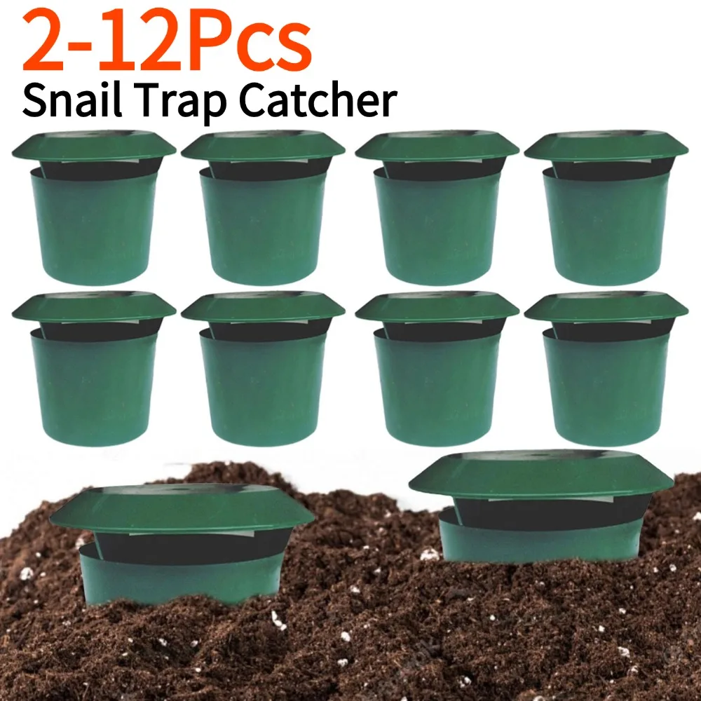 Gardening Tools Toolstation - 2-12 Stuks Slakkenval Catcher Milieuvriendelijke Tuin
