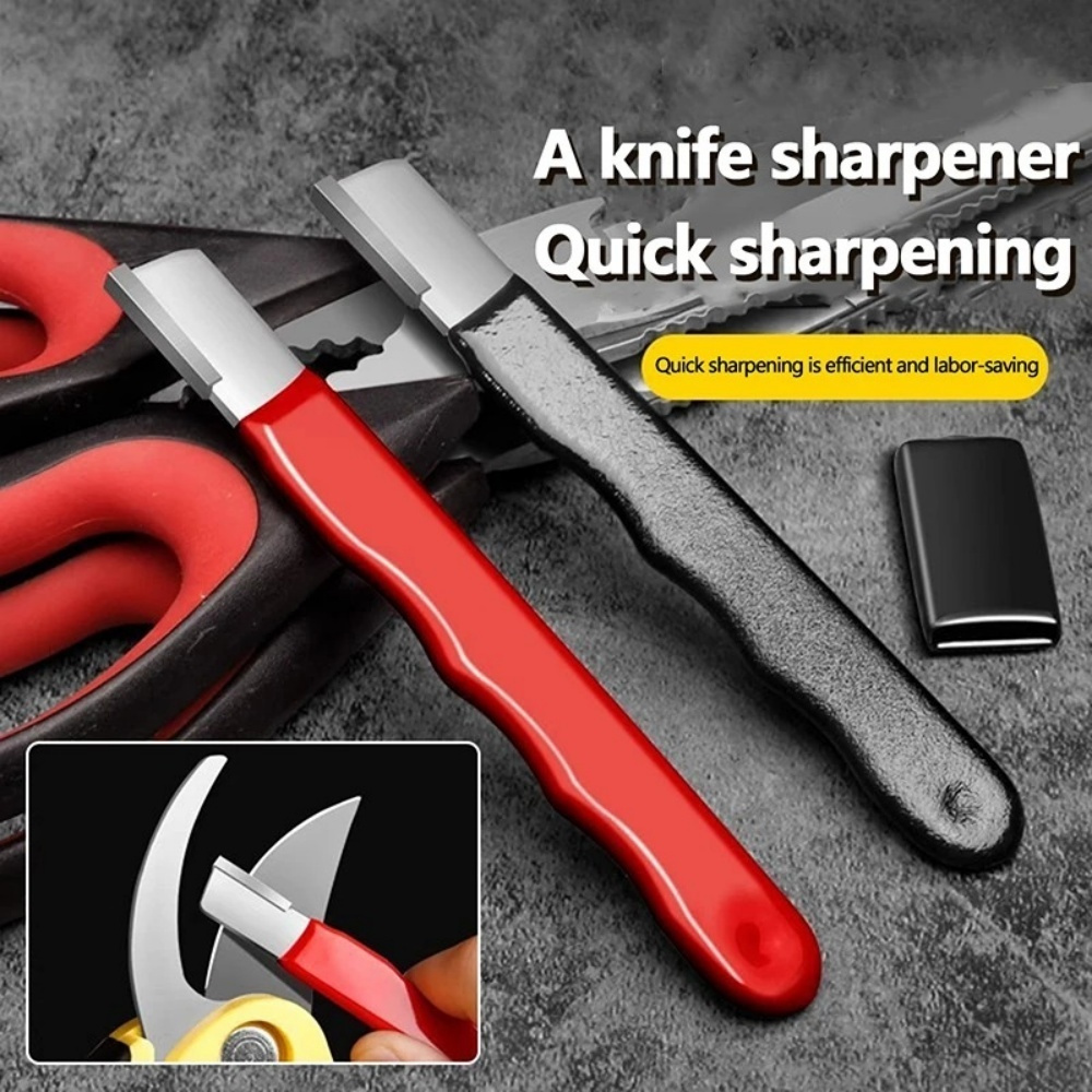 Essential Gardening Tools - Professionele metalen messen- en scharen-slijper, handmatige