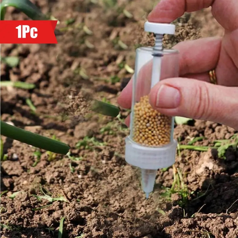 Essential Gardening Tools - 1 st Handheld Zaaddispenser, Mini Handmatige