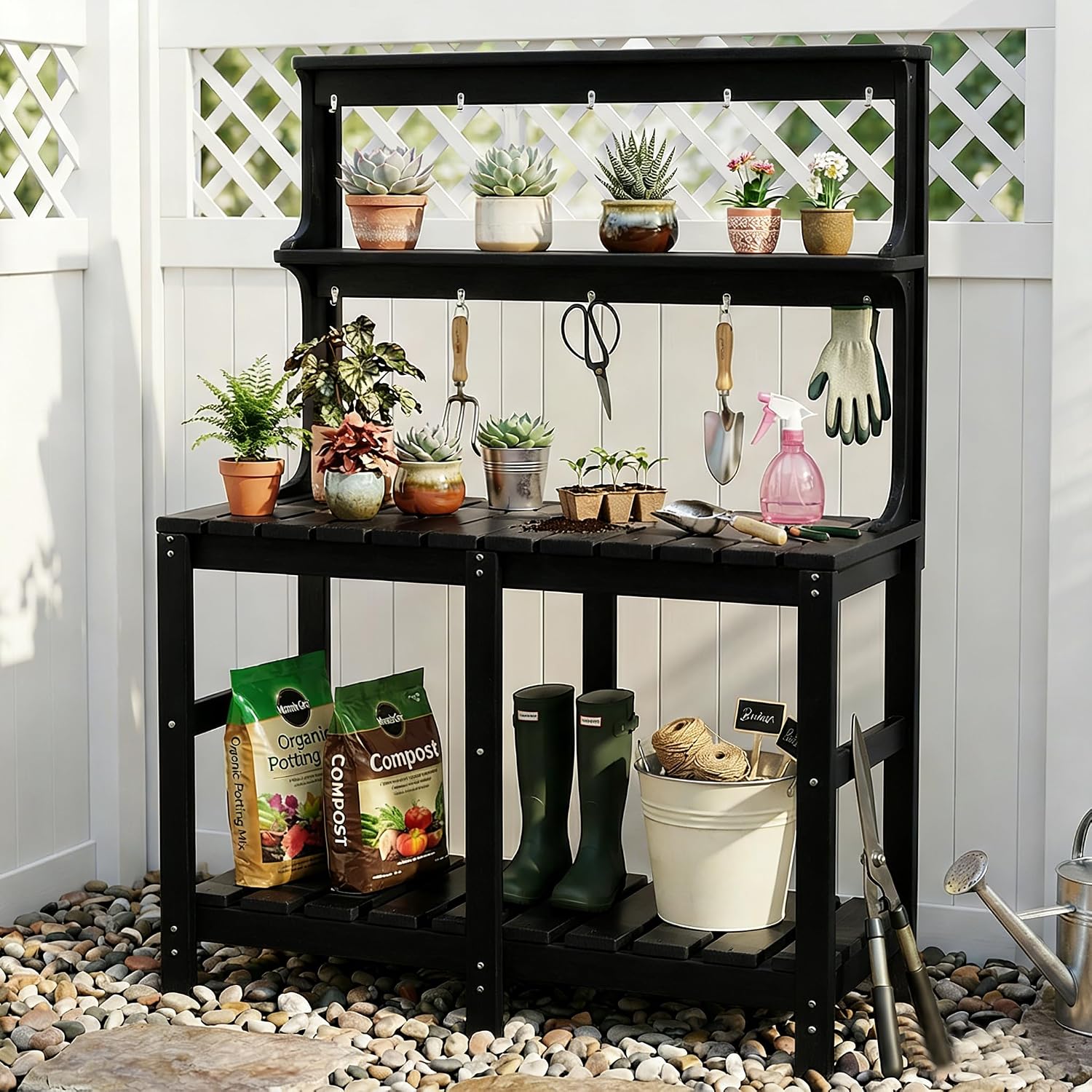 All-weather HDPE plantenbaktaf - Gardening Tools Toolstation recensie en prijs