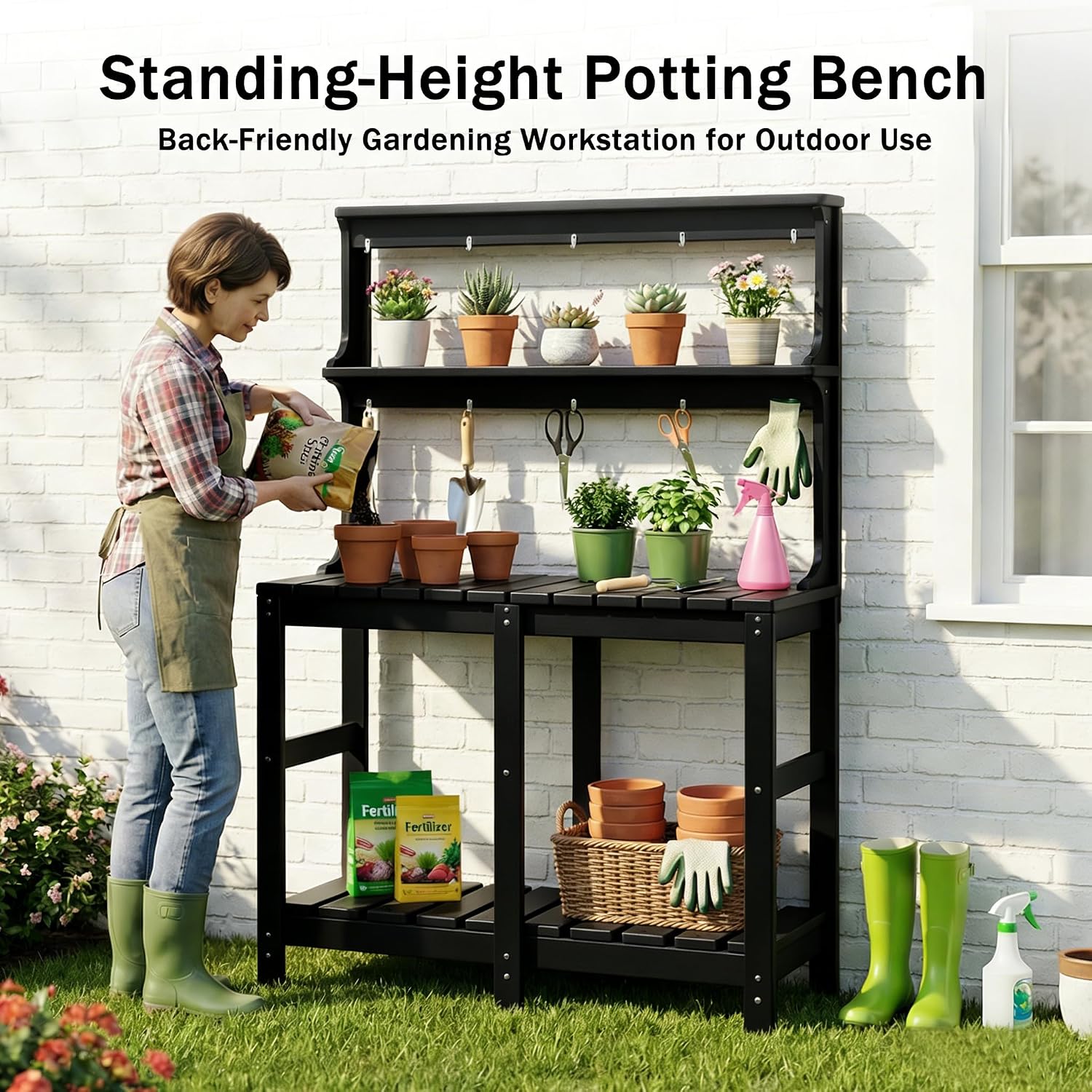 All-weather HDPE plantenbaktaf - Gardening Tools Toolstation recensie en prijs
