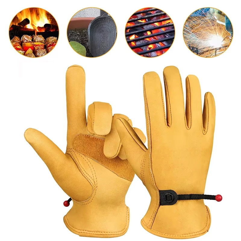 Leren handschoenen voor mannen - Gardening Tools Gloves recensie en prijs
