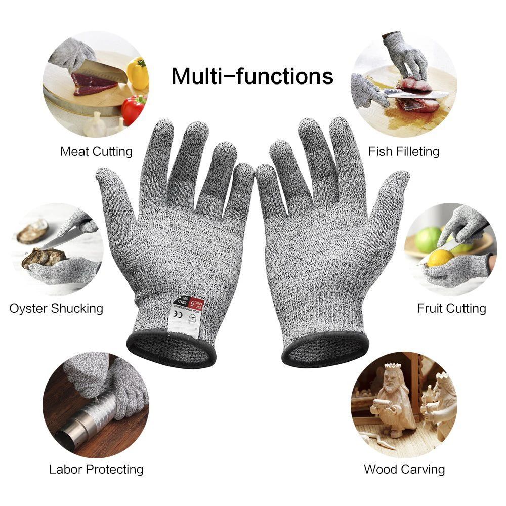 HPPE Anti-snijhandschoenen niv - Gardening Tools Gloves recensie en prijs