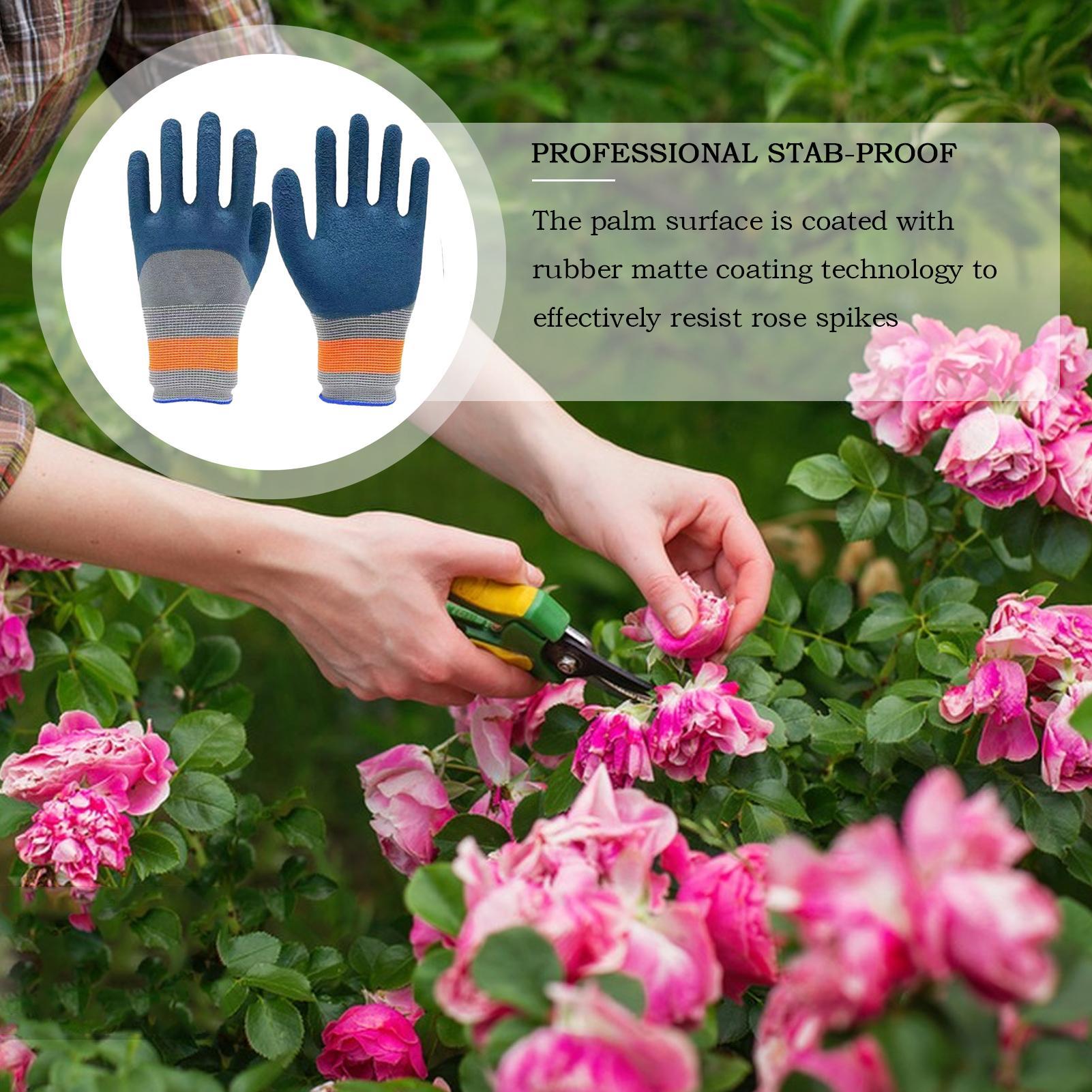 1 paar tuinhandschoenen Rubber - Gardening Tools Gloves recensie en prijs