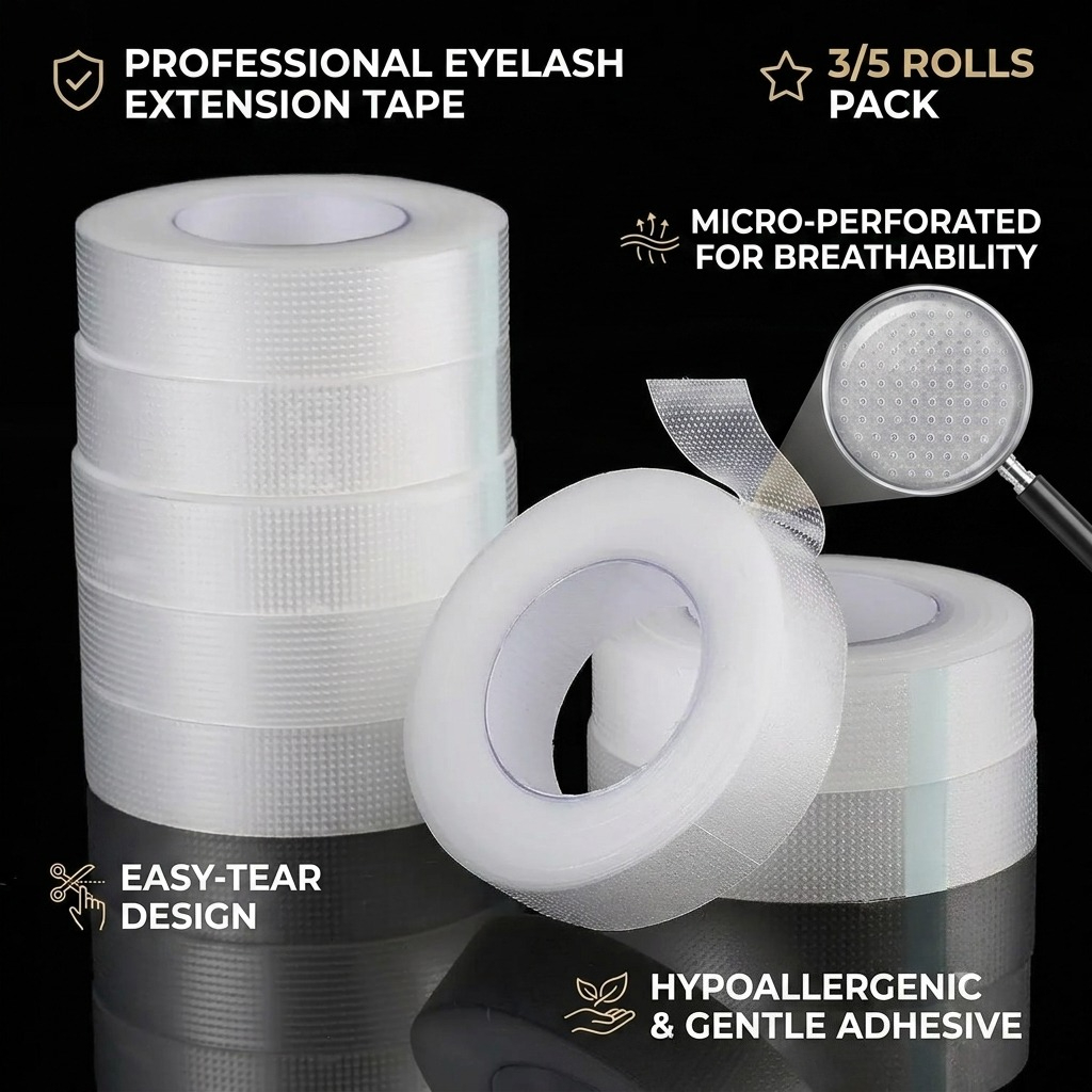 3/5 Rolls PE Lash Tape Ademend - Grafting Tape recensie en prijs