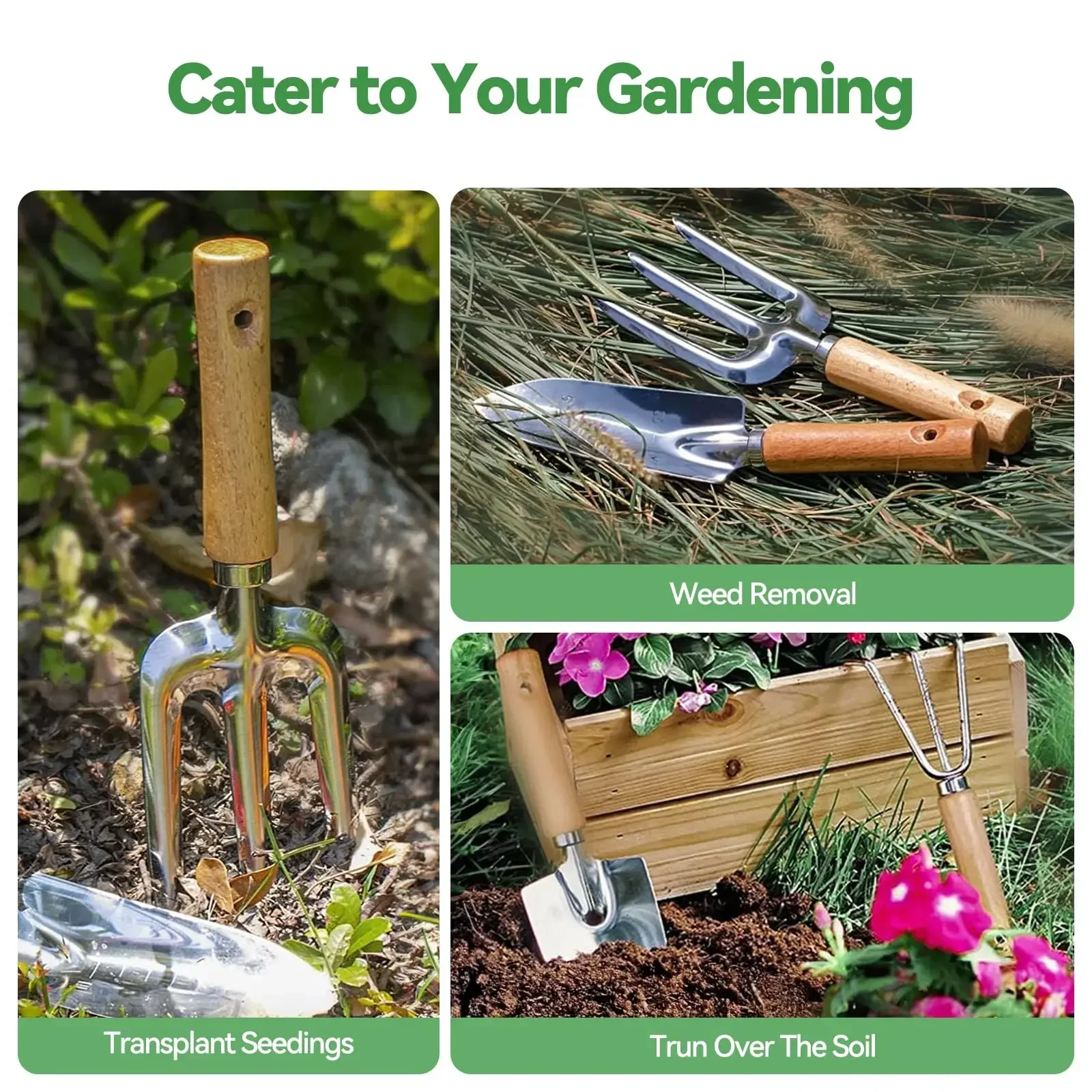 Tuingereedschap 9-delig Zwaar  - Gardening Tools Gloves recensie en prijs