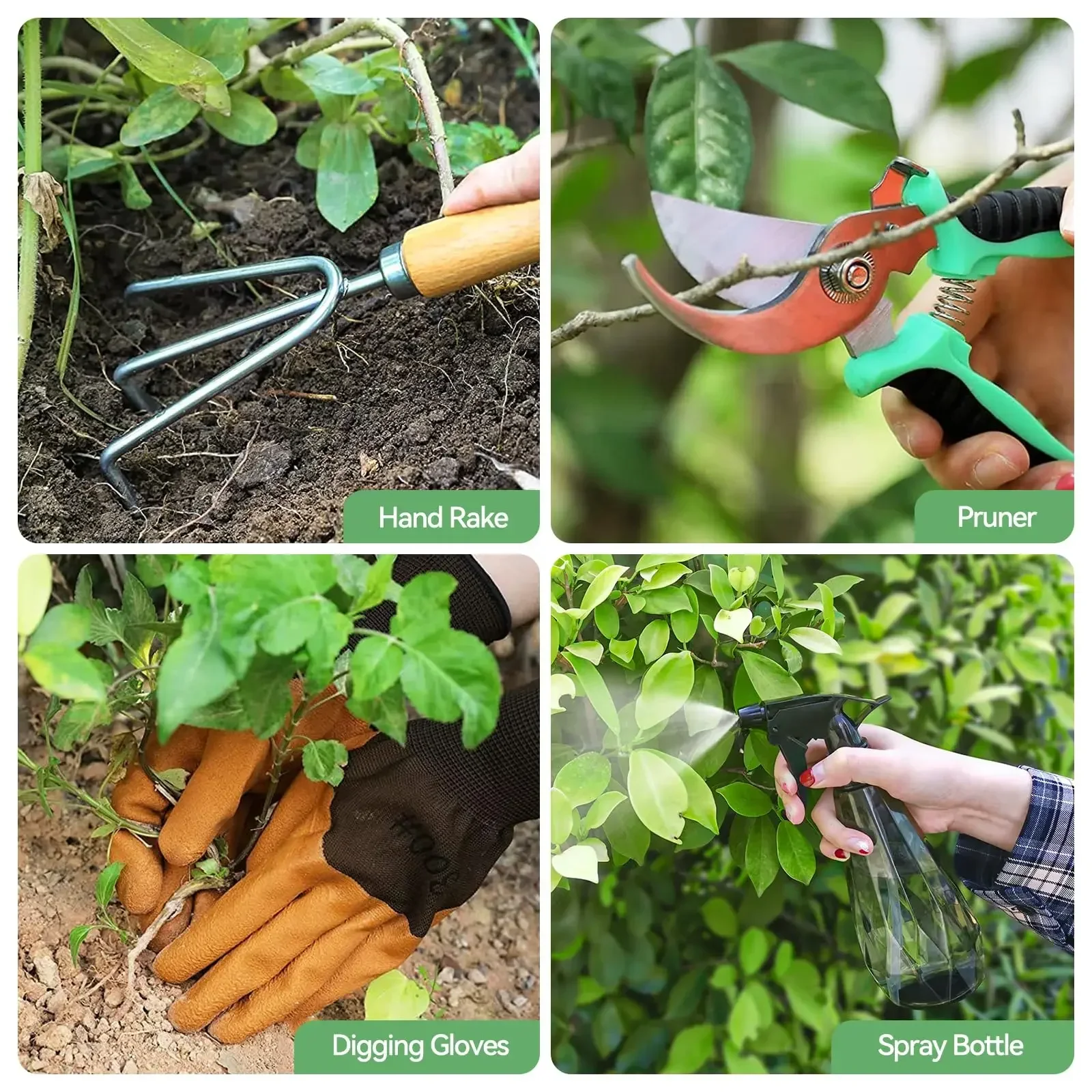 Tuingereedschap 9-delig Zwaar  - Gardening Tools Gloves recensie en prijs