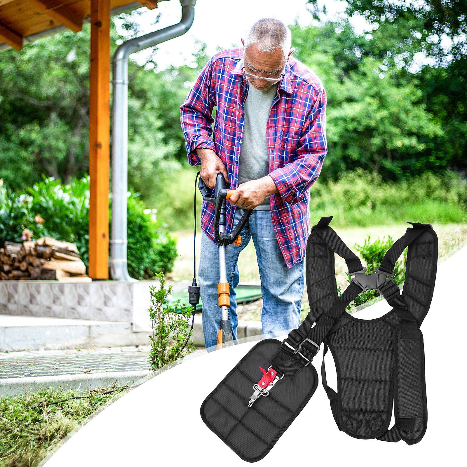 Schouderriem voor grastrimmer  - Essential Gardening Tools recensie en prijs