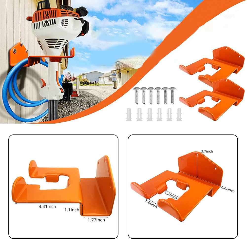 Gele metalen wandmontage houde - Gardening Tools Yellow recensie en prijs
