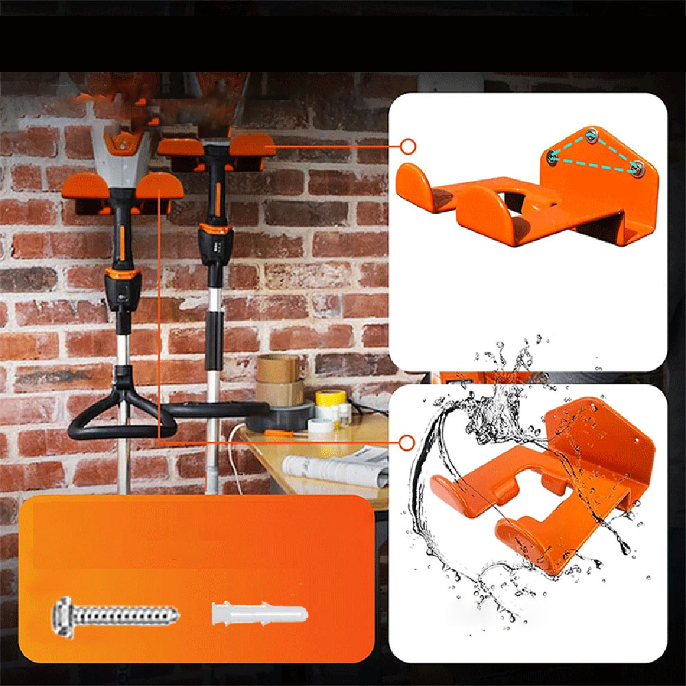 Gele metalen wandmontage houde - Gardening Tools Yellow recensie en prijs