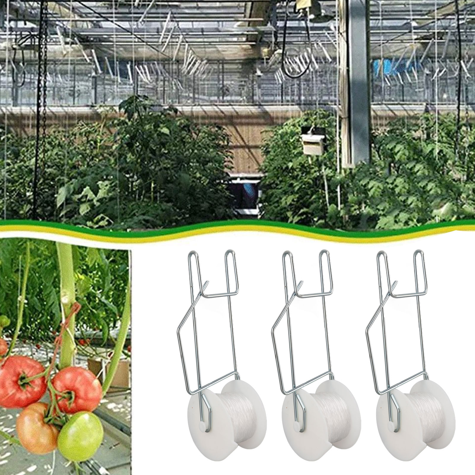 6-50 stuks Tomatensteunhaken T - Essential Gardening Tools recensie en prijs